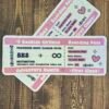 "Ticket" Bookmark - Image 4