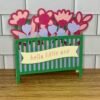 Baby Crib Floral Pop-Up Card - Image 3