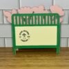 Baby Crib Floral Pop-Up Card - Image 4