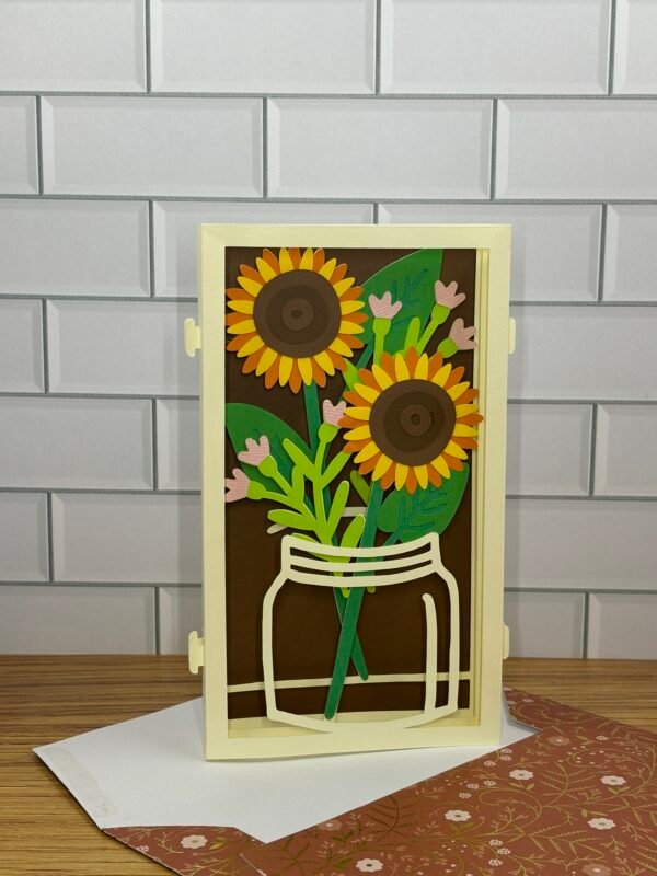 Sunflower Pop-Up Card - Image 5