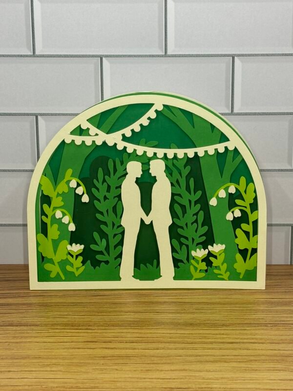 Elegant Wedding Pop-Up Card - Image 12