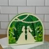 Elegant Wedding Pop-Up Card - Image 5