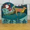 Sleigh-Ride Christmas Pop-Up Card
