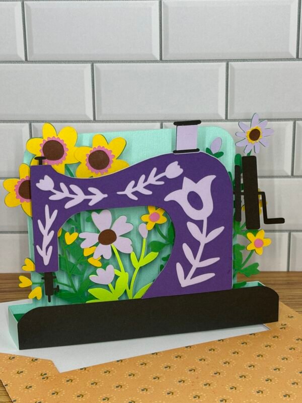 Sewing Machine Pop-Up Card - Image 6