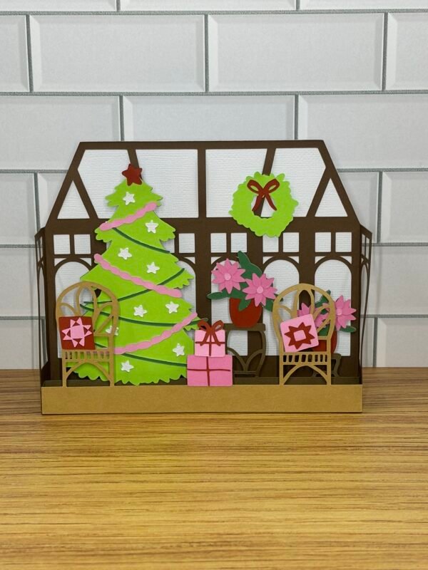 Christmas Sunroom Pop-Up Card