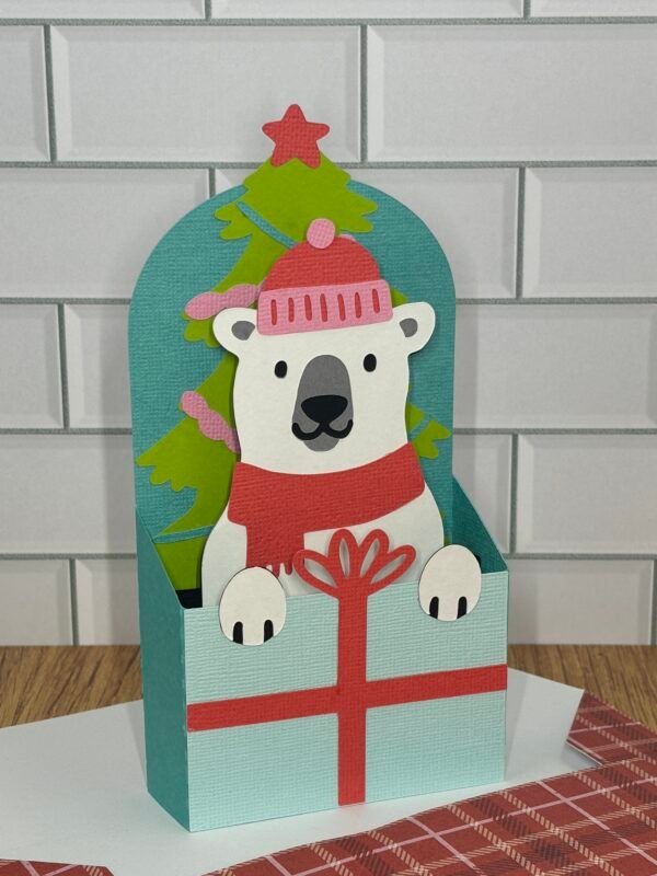 Christmas Gift Box Pop-Up Card - Image 15