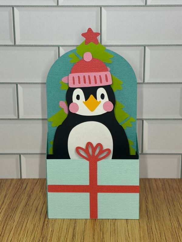 Christmas Gift Box Pop-Up Card - Image 7