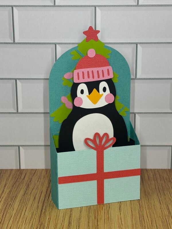 Christmas Gift Box Pop-Up Card - Image 8