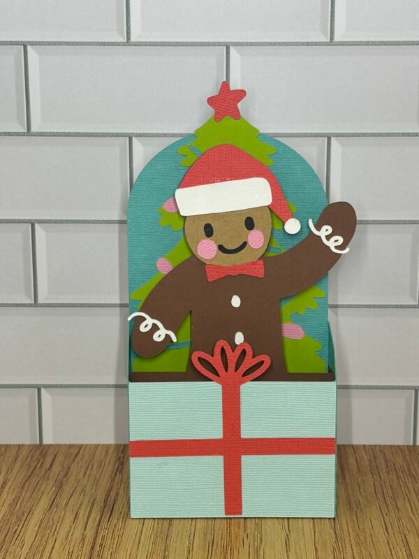 Christmas Gift Box Pop-Up Card