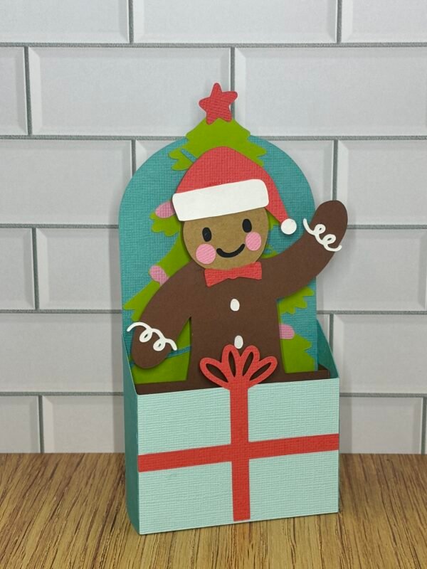 Christmas Gift Box Pop-Up Card - Image 3