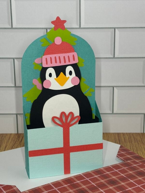 Christmas Gift Box Pop-Up Card - Image 10