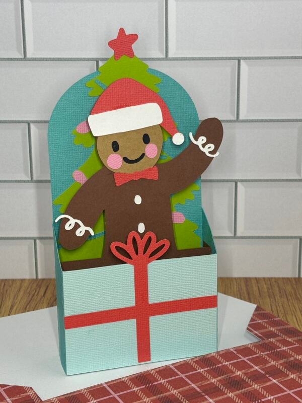 Christmas Gift Box Pop-Up Card - Image 5