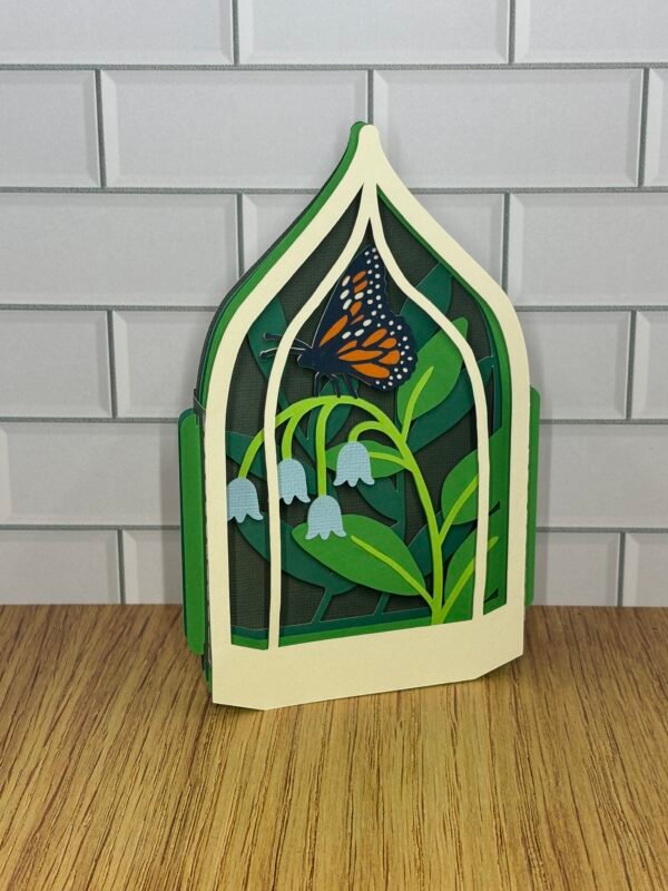 Butterfly Terrarium Pop-Up Card - Image 3