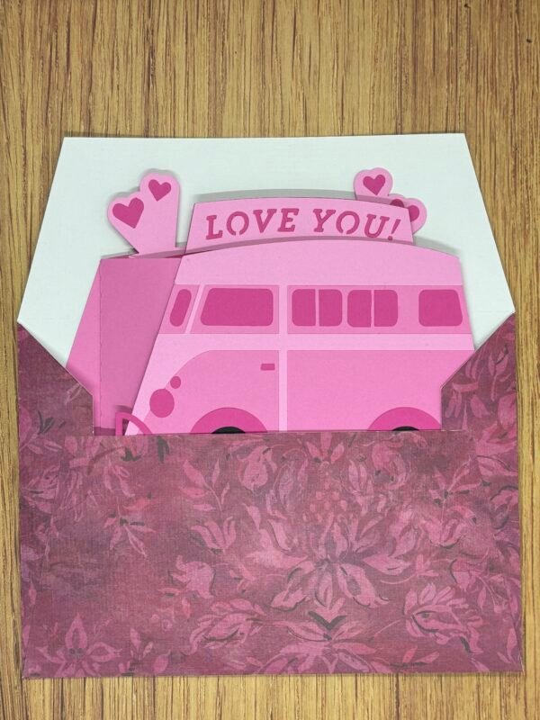 VW Bus Pop-Up Card - Image 6