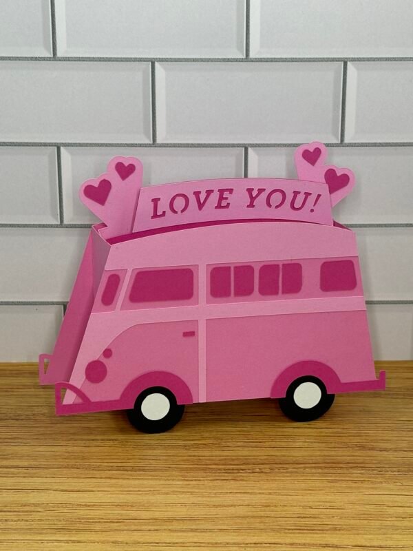 VW Bus Pop-Up Card - Image 3