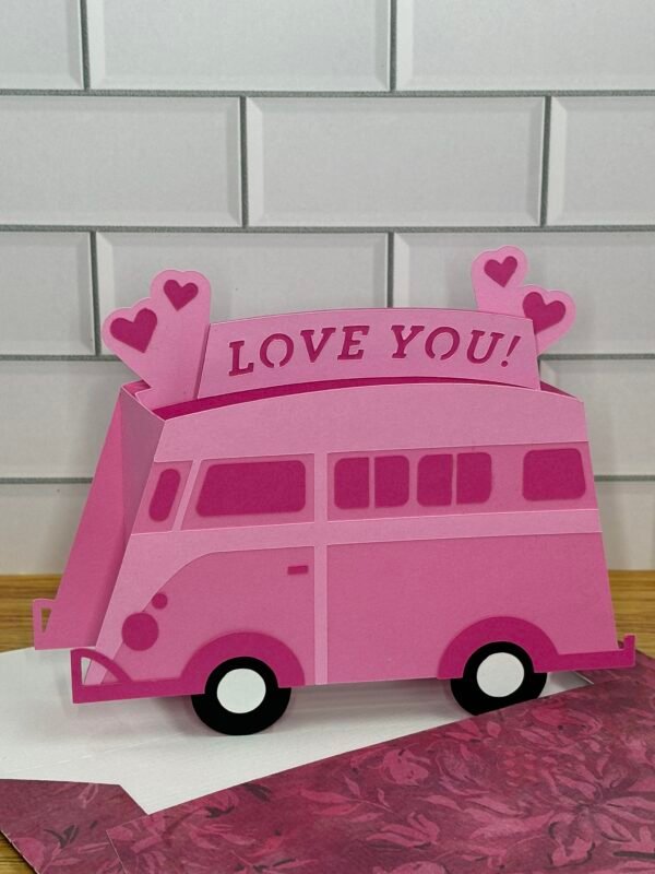 VW Bus Pop-Up Card - Image 5