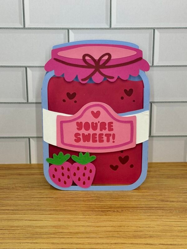 Jam Jar Pop-Up Card