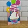 Happy Birthday Cupcake Pop-Up Card - Image 3